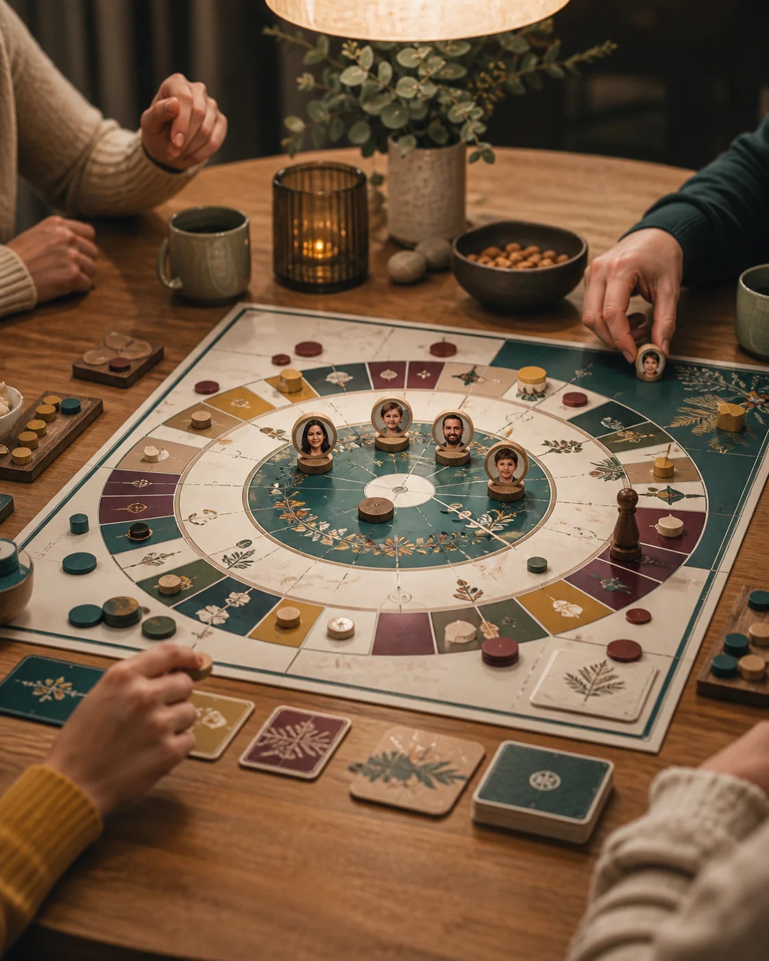Пример результата: Настольная игра про семью